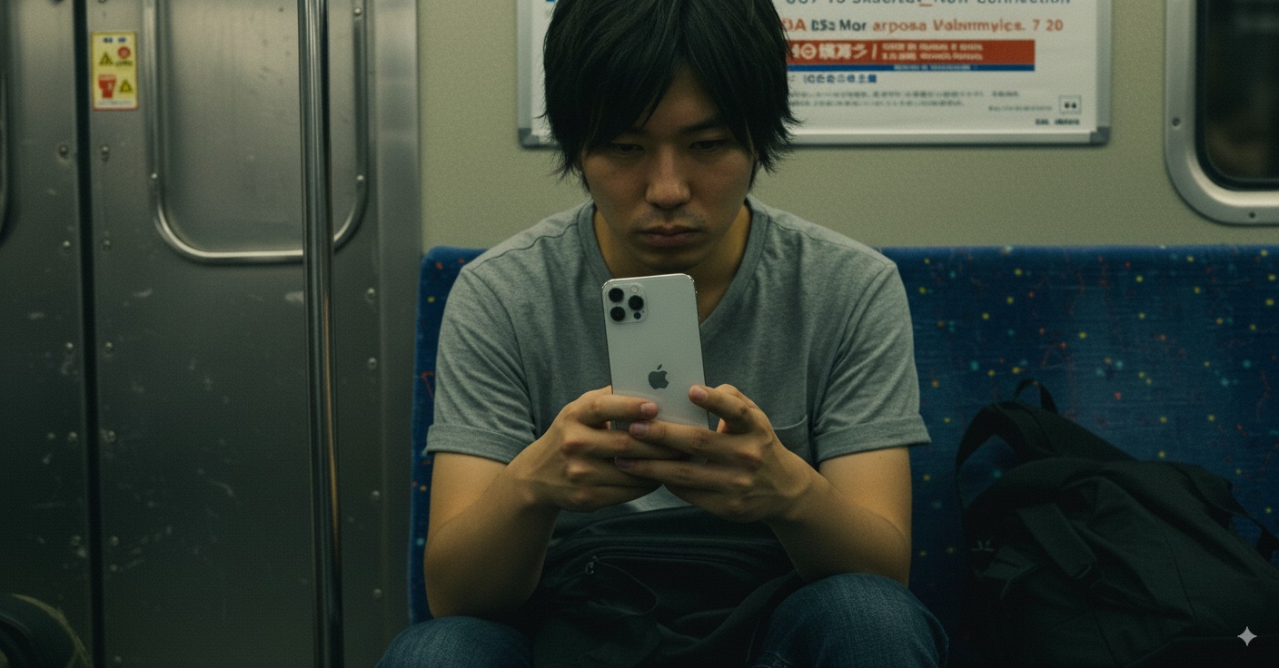電車内で繋がらない・遅い