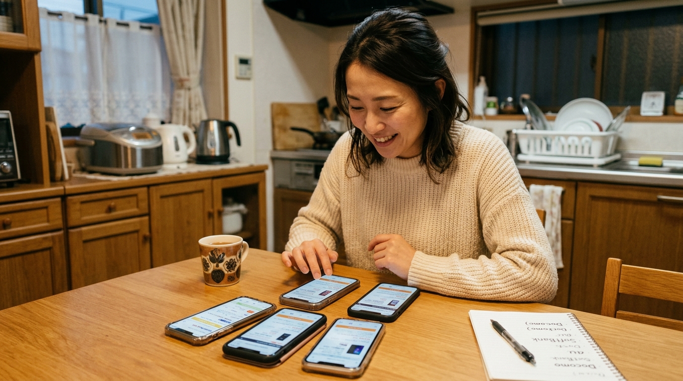 格安SIM各社と楽天モバイルの比較を表すイメージ