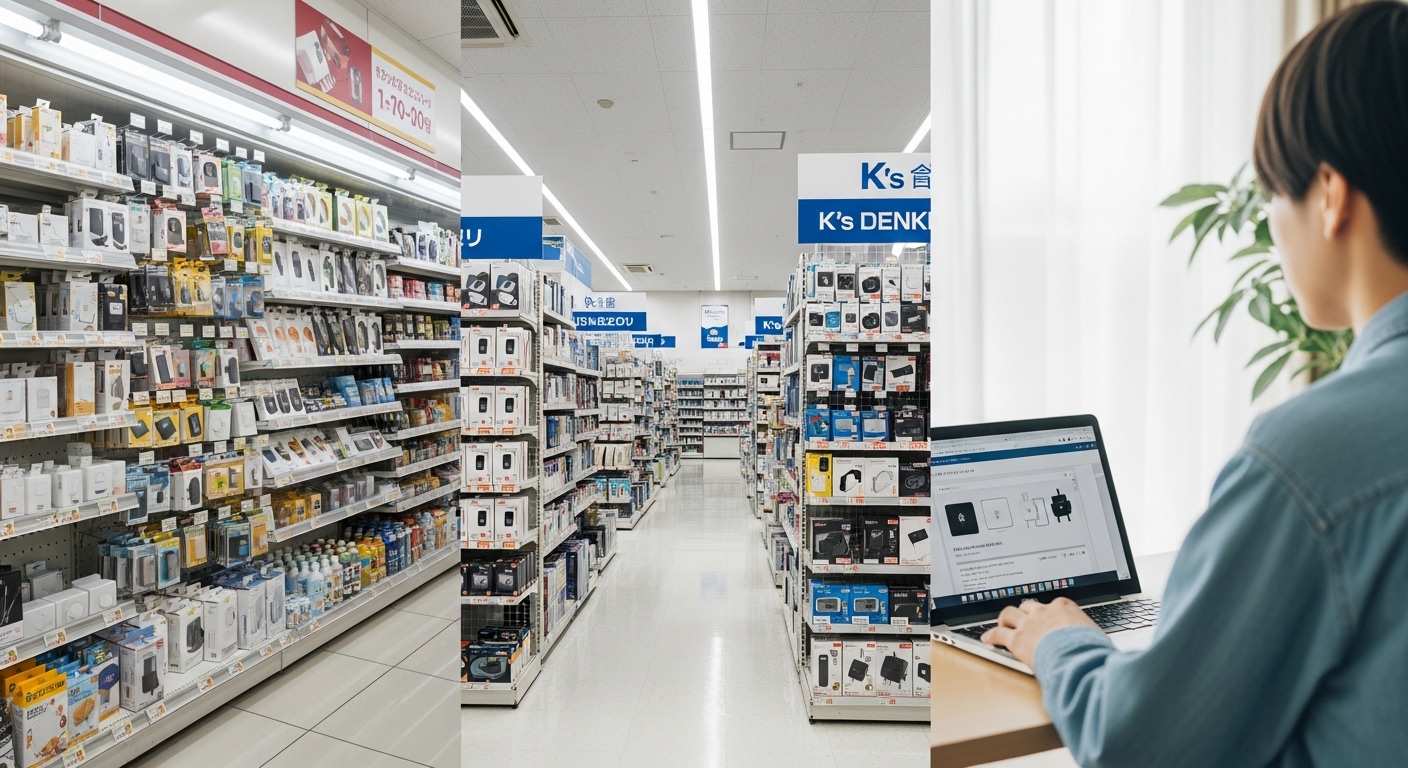スマホの充電器はどこで買える？販売店を徹底比較